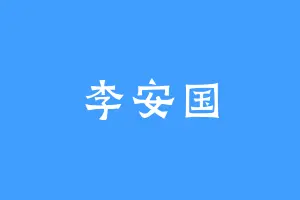 李安国