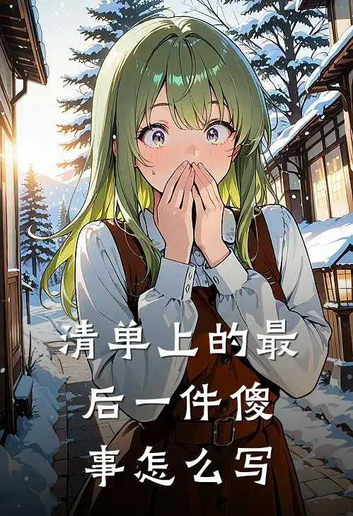 清单上的最后一件傻事怎么写