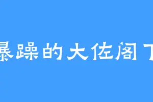 暴躁的大佐阁下