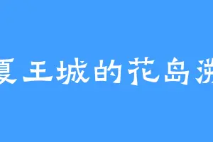 夏王城的花岛溯