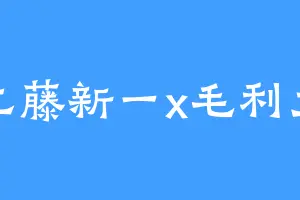 工藤新一x毛利兰