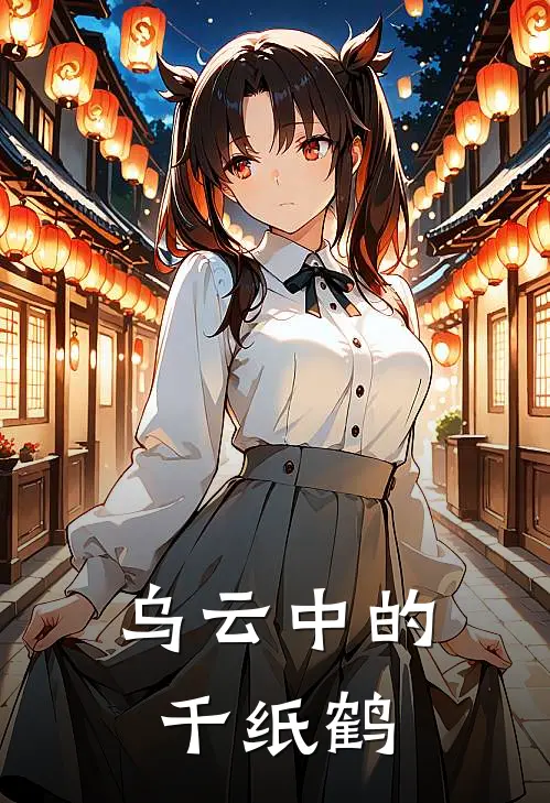 乌云中的千纸鹤