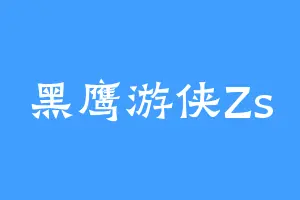 黑鹰游侠Zs