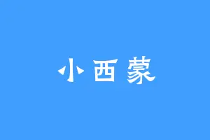 小西蒙